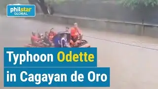 #OdettePH: Philippine Coast Guard rescues residents in Cagayan de Oro
