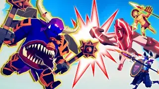 (NEW) GLUTTONOUS DEMON vs EVERY BOSS | TABS - Totally Accurate Battle Simulator