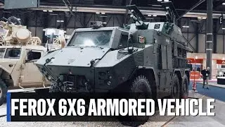 EM&E&rsquo;s FEROX 6x6 Armoured Vehicle Unveiled - Spain&rsquo;s Homegrown APC  or Just a Licensed Clone?
