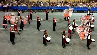 Sestiere Porta Tufilla Grande Squadra e Musici Palio Sbandieratori Quintana 2015 Domenica 5 Luglio