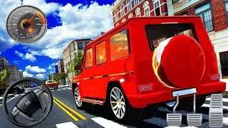Off-road G Class Jeep Car Driving Simulator Crazy Stunt Race Android Gameplay 1