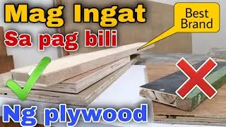 Paano makakaiwas sa AMPAW, BATO at SIMENTO sa Plywood o plyboard