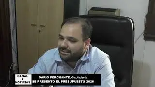 AUMENTO PARA EMPLEADOS MUNICIPALES Y PRESENTACI&Oacute;N PRESUPUESTO 2025-DARIO PERCHANTE Sec.Hacienda