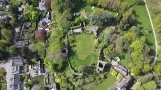 Usk Castle,Dji Mini 2.