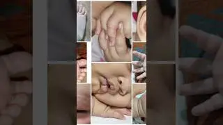 close-up collage #a new born body parts photos#newborn#baby#Amazingclose-up photos
