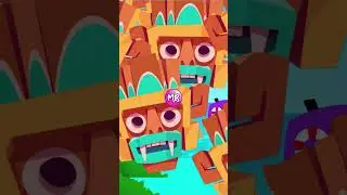 Numberblocks Learn to Count 7 in Hawaii Magic Run World New Season | Numberblocks Find Number