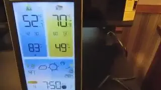 AcuRite 01201M Vertical Wireless Color Weather Station Review!