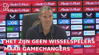 ROBIN VAN PERSIE spreekt na FEYENOORD-NAC over GAMECHANGERS: 