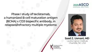 Phase I study of teclistamab, a humanized BCMA x CD3 bispecific antibody, in relapsed/refractory MM