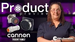 Trident Family Connectors from ITT-Cannon | Product Preview |