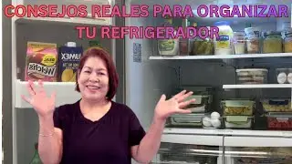 Organizar el refrigerador sin estr&eacute;s  y con cari&ntilde;o