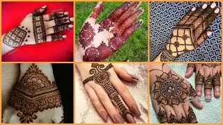 Latest Simple Stylish Arabic Henna Mehndi Designs Collection For Party 2020