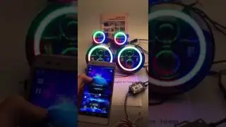 A RGB Headlight Color Changing Halo 7