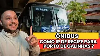 COMO IR DE RECIFE PARA PORTO DE GALINHAS &Ocirc;NIBUS PAGANDO BARATO!