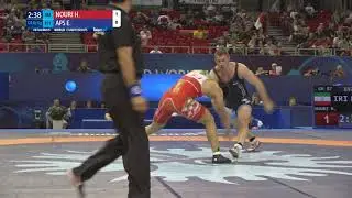 1/8 GR - 87 kg: H. NOURI (IRI) v. E. APS (EST)