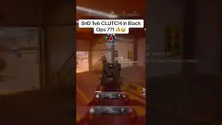 SnD 1v6 CLUTCH in Black Ops 7?! 🔥😭 #bo6 #callofduty #cod #bo7