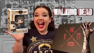 Unboxing the 2019 October Walking dead supply drop | exclusive early release of Judith grimes funko