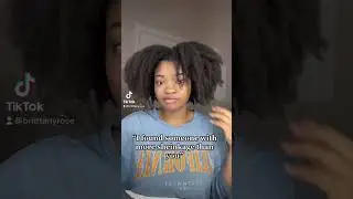Please show me bc this is ridiculous😂 #naturalhair #blackhair #type4hair #shrinkage