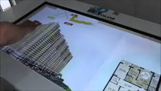 Мультитач презентация жилого комплекса Омега