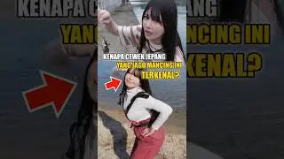 This Japanese Girl Is Famous For Fishing? #japan #fishing #shorts #fishing #japanese #viral