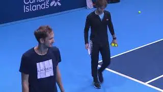 2020 Nitto ATP Finals Practice Daniil Medvedev Tuesday