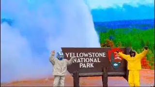 We Saw Old Faithful Squirt!