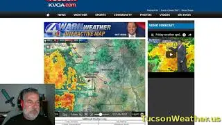 Tucson Weather Forecast Discussion for Saturday, June 16, 2018 - Locally Heavy Rain!
