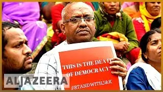 India's opposition accuses BJP government of 'murdering' democracy