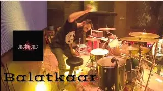 &ldquo;Rockgene&rdquo; balatkaar live drum cam @purple haze rock bar