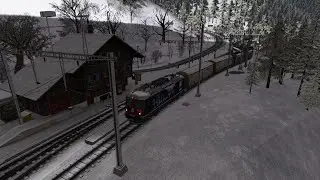 499 Switzerland tour Arosa Line Part 9 L&uuml;en Castiel to Chur