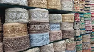 Fancy Indian Laces | New Lace Designs | Designer Dress Laces 😍 ✨ 
