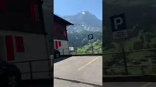 summer drive in Grindelwald Switzerland #travel#mountaindriving #switzerland #grindelwald #swissalps