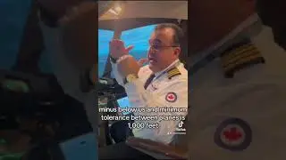 How do Airplanes not crash into each other!? TCAS #aviation #mayday #aircrash #ufly #simulator