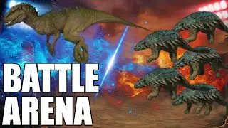 Jurassic World Evolution 3 Battle Arena: Indominus Rex vs 5 Ankylosaurses