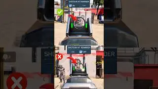✅Best Shotgun AIM Setting In COD MOBILE 2025 #shorts #trending #codm