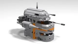 🔴LEGO Crait Resistance Turret #2 Build!