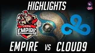 Empire vs Cloud9 TI7 Elimination Highlights The International 2017 #dota2 #ti7