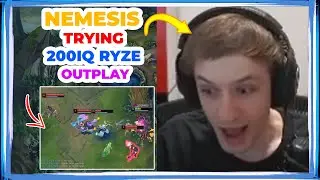 Nemesis Trying 200IQ RYZE Outplay 👀