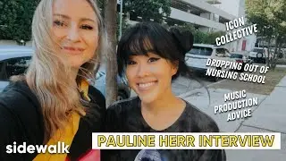 PAULINE HERR | dropping out of nursing school, icon collective, music production advice