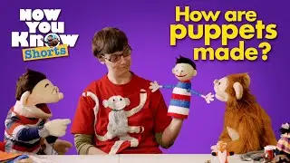 How are Puppets Made?🧦 | Now You Know | Learning for Kids🧑🏻🐵