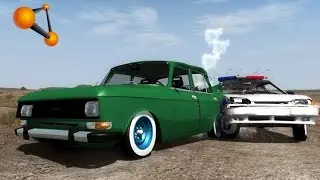 BeamNG.Drive Mod : Moskvich 2140 АЗЛК (Crash test)