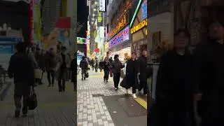 Walking through the city Tokyo,Japan 
