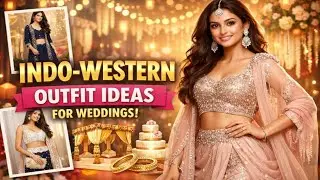 Easy Indo Western Outfit Ideas for Parties & Weddings/Trending INDO -WEST Dresses for wedding 