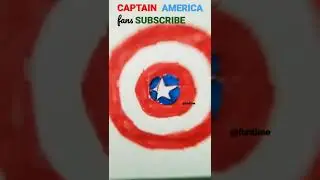 CAPTAIN AMERICA logo drawing 🔥