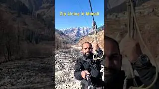 Fly High in Manali - Solang Valley! 🌄 Longest Zip Line in Himachal🏔️ Ready to soar? 🚀
