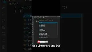 Python tutorial 🐉 User Input Half pramid #shorts #ytshorts #ytshortsvideo #programming