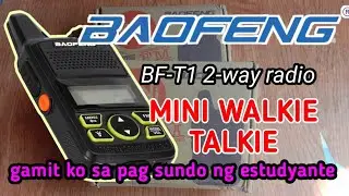 BAOFENG BF-T1 mini 2-way RADIO WALKIE TALKIE