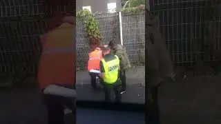 French police check in Spain France border.#police #policenationale #frenchpolice #border