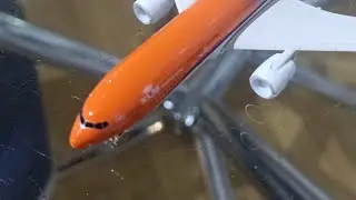 777 klm model plane unboxing 