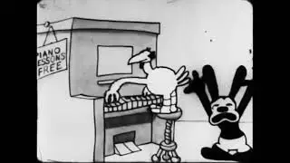 Oswald the Lucky Rabbit - Nutty Notes (1929, MOSTLY LOST)